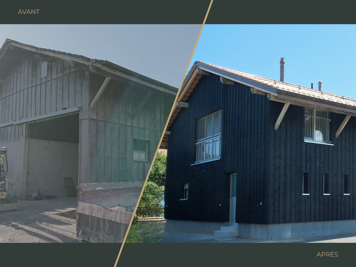 Renovation et transformation B2 bois